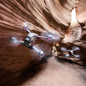 UAV Quadcopter DJ FPV แบบดั้งเดิมชุดคอมโบพร้อมเบรคฉุกเฉิน4K FOV HD และ FPV ชุดบินได้มากขึ้นและตัวควบคุมการเคลื่อนไหว FPV - Product Image 2