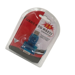Werks großhandel Hochgeschwindigkeits-USB 2.0 zu RS232 Doppel chipsatz Serieller DB9-Adapterkonverter Stecker zu Stecker USB zu RS232 - Product Image 5