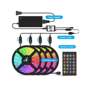 Hot 5050 <strong>RGB</strong> <strong>LED</strong> <strong>Strip</strong> Kit 15m 16 Million Colours WIFI App <strong>Control</strong> Adaptor Power Supplier with AU US Europe Plug - Product Image 2