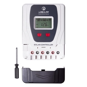 LDSOLAR 10A 20A 30A 12V 24V PWM Smart LCD USB Solar laderegler - Product Image 3