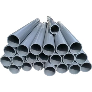 高圧1/2インチASTM SCH40 PVCチューブUPVC CPVC HDPEパイプ接着剤接続耐久性-価格ガイドと継手 - Product Image 1