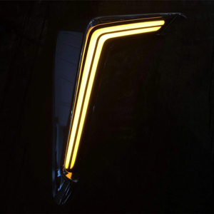 ไฟวิ่งกลางวัน LED สําหรับ to yo ta 30AGH ALPHARD พร้อมไฟเลี้ยววิ่งกลางคืน 3 สี DRL - Product Image 4