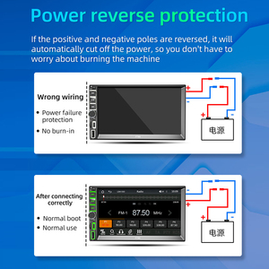 7 Inch 2 Din Car Stereo GPS Music MP5 <strong>Player</strong> FM RDS Radio SWC Rear View Camera <strong>Input</strong> , Universal Car Radio GPS - Product Image 6