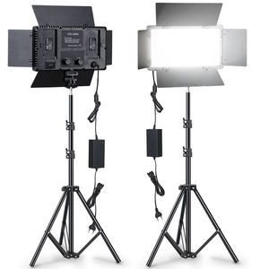 U600 dim LED RGB halka ışık Metal stüdyo aydınlatma için Video fotoğraf canlı akışı ve makyaj için TikTok & telefon kullanımı - Product Image 1