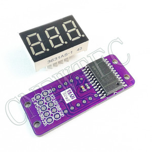 MAX7219 0.36 pollici 3 bit digitale Display a LED 7 segmento modulo 5 colore disponibile per Arduino STM32 STC AVR ESP32 non saldato - Product Image 2