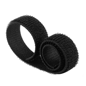 100% Polyamide 25mm <strong>Elastic</strong> Un-napped <strong>Loop</strong> Band Stretch Hook and <strong>Loop</strong> Tie Strap Adjustable <strong>Elastic</strong> Non-slip Hook and <strong>Loop</strong> Strap - Product Image 3