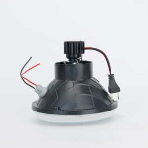5.75&quot; Circular Semi-enclosed Beam Headlamp 5.75 Inch Round Headlights With White/Amber <strong>LED</strong> Halo ADAPTS H4 Bulb - Product Image 3