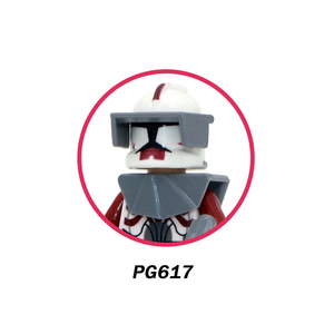 PG8002 Space Wars Clone Storm Trooper Warrior <strong>Commander</strong> Kids Educational Figure Assembly Mini Action Building <strong>Block</strong> Toy Bricks - Product Image 4