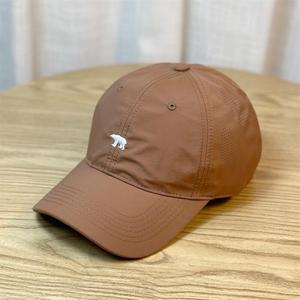 女性と男性のためのクイックドライ刺Embroideryホッキョクグマ野球帽ヒップホップメッシュ通気性サンスポーツハット - Product Image 6