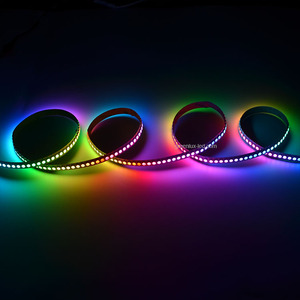 WS2811 UCS1903 WS2815 30/60/144leds/m esnek tam renkli piksel led şerit ışık 12V adresli rgb led şerit - Product Image 1