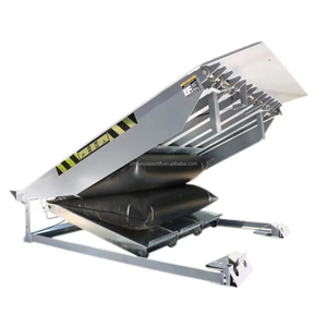 Rampas de carga duraderas Carga 10/12/15T Plataforma niveladora de muelle hidráulica estacionaria Rampa de muelle para carga y descarga de contenedores - Product Image 3