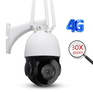 4G PTZ IP Camera 5MP Super HD 30X Zoom Two Way Audio Wireless PTZ IP Camera Voice警報Outdoor 80メートルIR Ptz Home Security Camera - Product Image 1