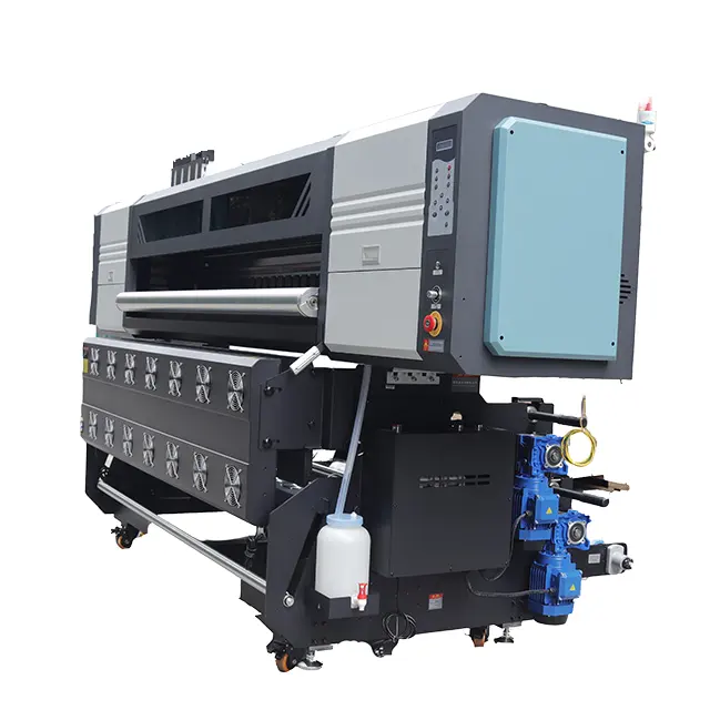 Impresora de sublimación de tinta de gran formato de 1,9 M de la mejor calidad, impresora de papel de inyección de tinta Digital de 4 cabezales, camiseta/textil/Tela