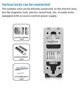 Sistema de intercomunicación de timbre de video IP para edificios de apartamentos múltiples Teléfono de puerta de color de 7 pulgadas con visión nocturna para familias - Product Image 4