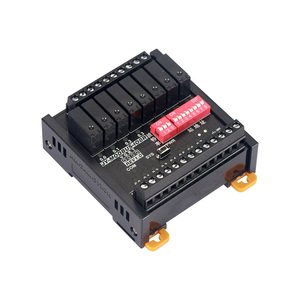 Amsamotion R485 Modbus RTUデータ収集モジュール8DI 8DOリレー出力PLC PAC & 専用コントローラーAI/AO - Product Image 3