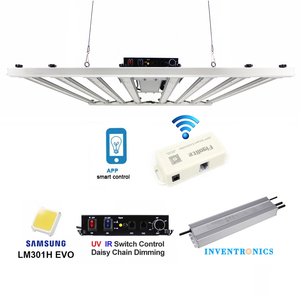 Stock in Brazil! 720w LM301H EVO Full Spectrum <strong>Led</strong> Grow Light 8 Bars Optional APP Smart Controller - Product Image 2