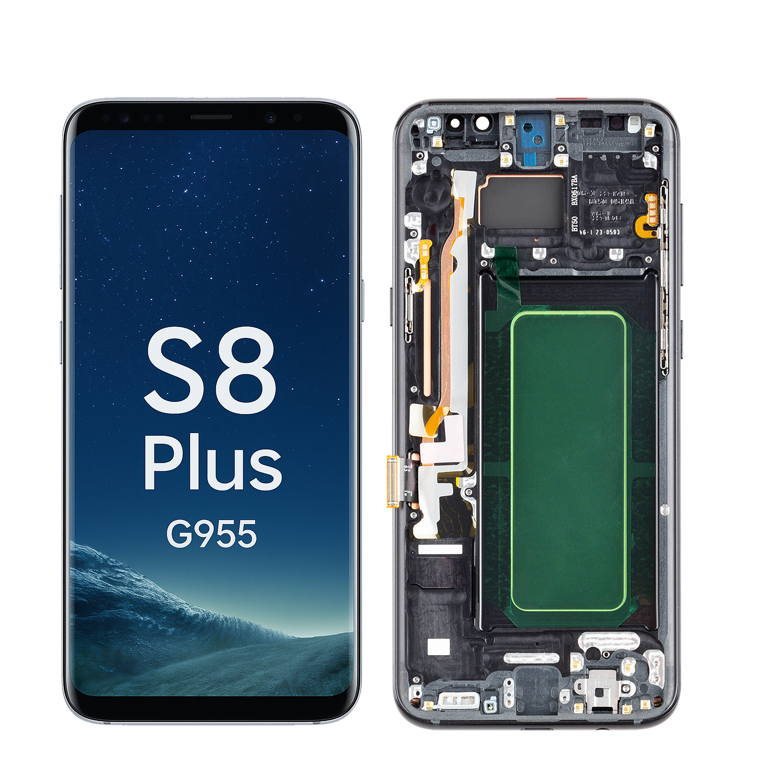 Pour Samsung Galaxy S8 Plus avec cadre