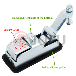 Sıkıştırma mandalı endüstriyel kamyon karavan kiti alet kutusu kilit kamyon kamp römorku kilit paneli itme sıkıştırma kilidi - Product Image 4