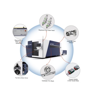 Mô hình mới giảm giá tiết kiệm năng lượng và thân thiện với môi trường sợi 3015 máy cắt laser - Product Image 2