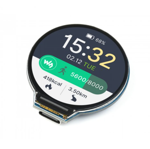 <strong>Raspberry</strong> <strong>Pi</strong> PICO RP2040 development board Onboard 1.28inch Round LCD Display Screen / Accelerometer / Gyroscope <strong>Sensors</strong>