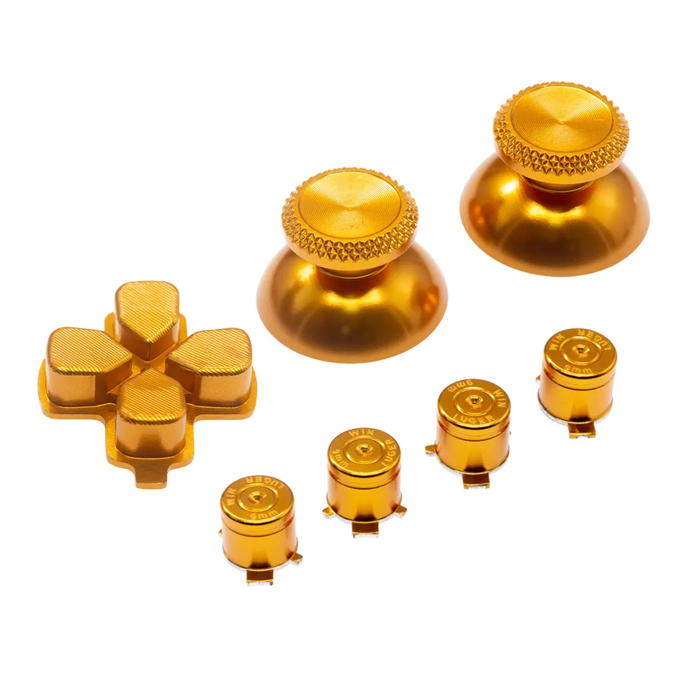 Manufacturer New Release Durable Metal Buttons For PS5 Controller Action Dpad Thumbstick Joystick Button Game Accessories