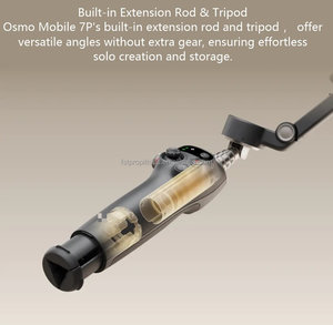 Osmo cep 7/7P OM 73-Axis stabilizasyon hızlı taşınabilir ve katlanabilir lansmanı kolay öğreticiler ve tek dokunuşla düzenleme VS OSMO cep 6 - Product Image 2