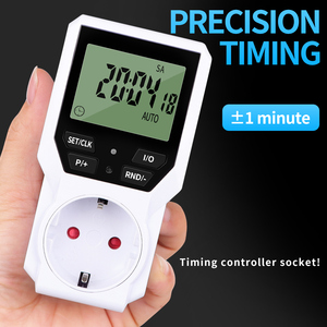 TM07 Smart Timer presa grande Display digitale LCD responsabile risparmio energetico 3680W interruttore di temporizzazione con memoria oscurante - Product Image 6