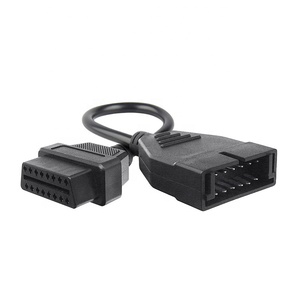 通用OBD电源线扩展OBD1适配器至OBD2汽车OBD ii连接器扫描仪诊断电缆 - Product Image 1