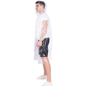 户外主题公园专用透明聚乙烯雨衣透明防水保护，设计方便照片 - Product Image 4