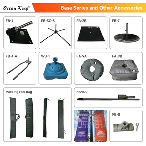 Khuyến mãi ngoài trời gấp Pop out Banner nửa mặt trăng biển quảng cáo hiển thị biểu ngữ đứng khung Pop Up hiển thị - Product Image 2