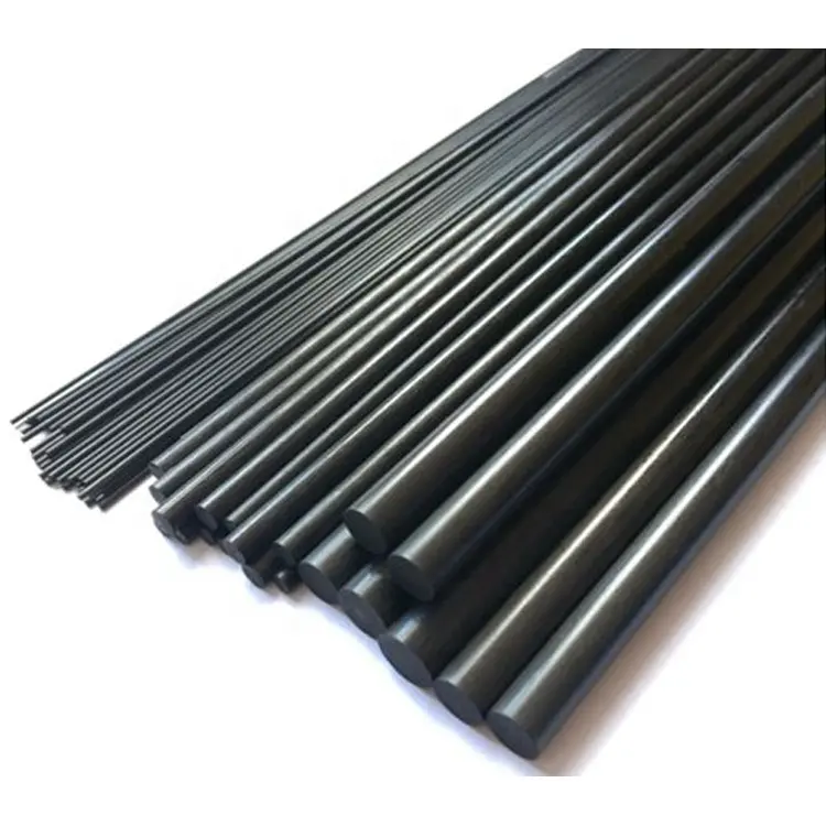 High quality pultrusion 12k Carbon fiber electrode rods for eliminating humidity