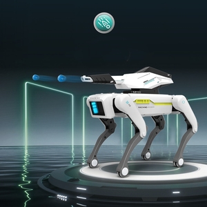 High-<strong>Tech</strong> Artificial Mobile Robot Dog Toy for Children Simulation Intelligent RC Car Voice Dialogue Remote Control <strong>Programming</strong> - Product Image 3