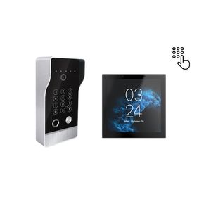 Tuya Smart Video Türklingel Farb kamera Tür Telefon mit Netzwerk TCP für Villa Sicherheits system und Intercom-Lösung