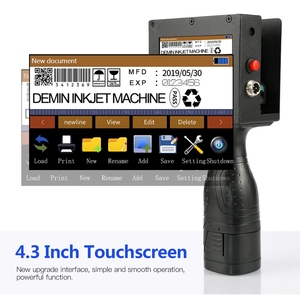Tragbarer Druck Schnellt rocknende Tinten karton wörter Batch-Eier Verfalls datum Handheld-Tintenstrahldrucker-Codier maschinen