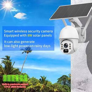 SECUREXPERT 3MP WiFi versión Panel Solar Cámara 8W PIR Radar Sensor Dual detección a todo Color visión nocturna nube tarjeta de memoria - Product Image 3