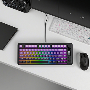High-End Ergonomic Gaming <strong>Keyboard</strong> 81keys DKL <strong>Size</strong> Dual Color Injection Low High <strong>Keys</strong> Membrane for Comfortable <strong>Computer</strong> PC Gamer - Product Image 4