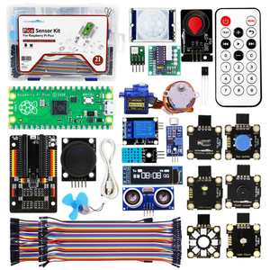 Набор сенсоров для начинающих для Raspberry Pi Pico Micropython & RP2040, экономичный Набор предметов первой необходимости