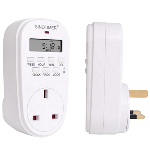 Uscita Digitale di Controllo del Tempo di 7 Giorni Alla Settimana Programmabile Spina Timer Orologio Da Parete Presa di Alimentazione 230V 220V AC - Product Image 4