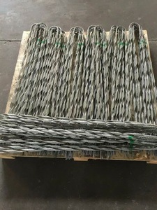 Çin tedarikçisi optik kablo bağlantı parçaları malzeme galvanizli çelik yapılmış çıkmaz uç sapları yapılan adam sapları - Product Image 6