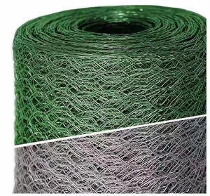 PVC Coated Chicken <strong>Wire</strong> <strong>Mesh</strong> Roll 16gauge 3/4&quot; <strong>Hexagonal</strong> Type <strong>Netting</strong> for Chicken House - Product Image 4