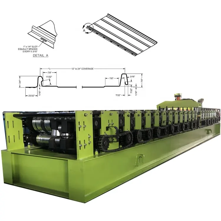 Hersteller von Metall-Schnappverschluss-Stehfalz-Dachplatten-Rollform maschinen