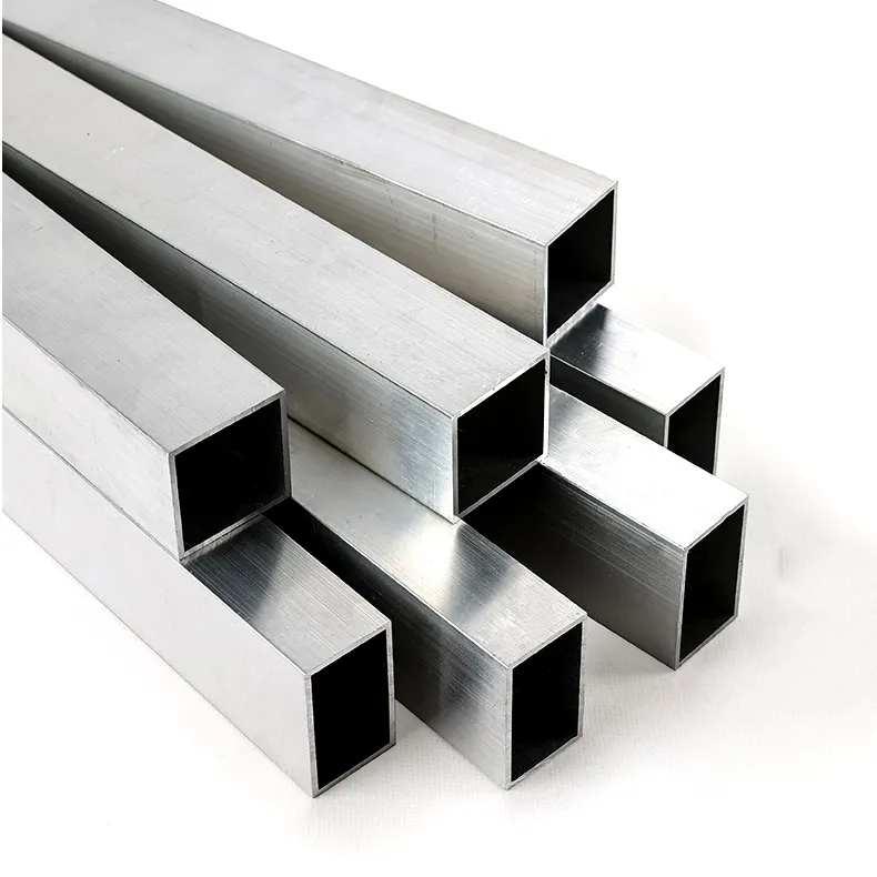 Different Size Aluminum Tubing 6063 t5 Hollow Rectangular Aluminium Square Tube Made In Vietnam Exported Standard Aluminum Tube