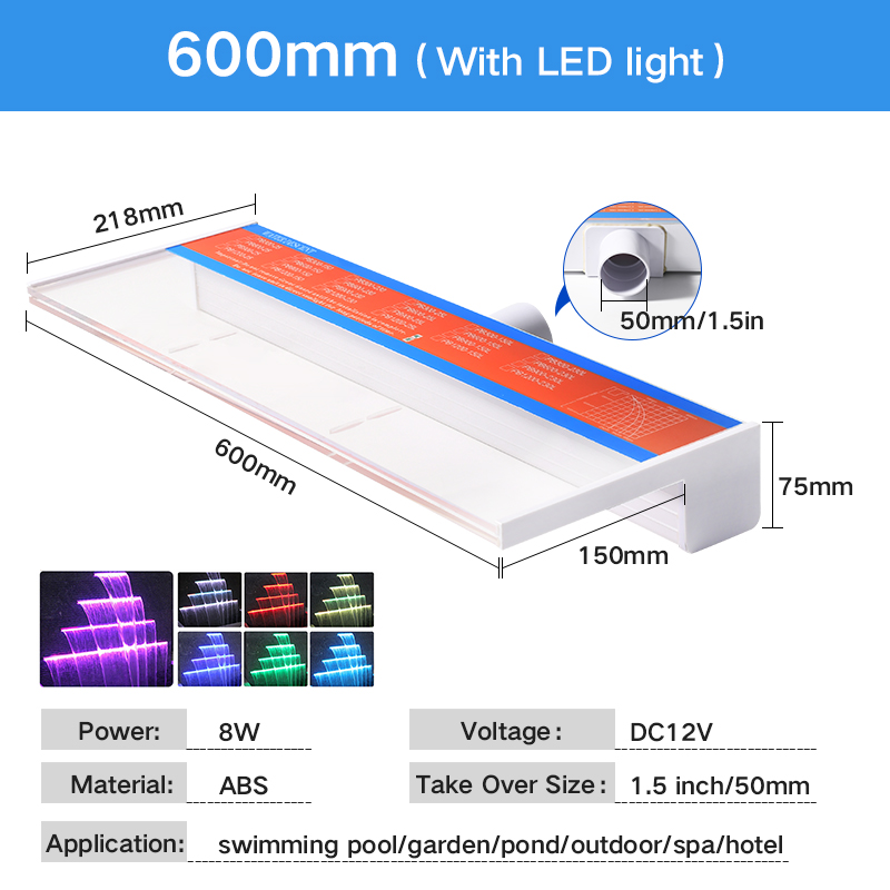 600mm 4W+LED