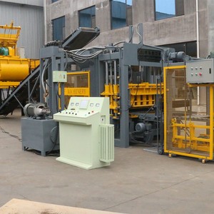 Máquina de Ladrillos de Hormigón, Máquina de Fabricación de Ladrillos de Cemento, Tipo Minitario, Material de Construcción Automático, Enclavamiento de Hormigón - Product Image 3