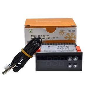 Controlador de temperatura digital inteligente, sensor NTC, calefacción/refrigeración, congelador/gabinete, personalizable, material plástico OEM - Product Image 1