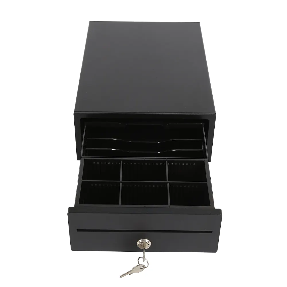 HER-208 Mini Portable Security Cash Drawers Restaurant/Store 6 Bill Cash Drawers