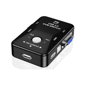2つのホストがディスプレイデバイスを共有する2つのUSBインターフェース付きVGAマニュアルスイッチ - Product Image 2