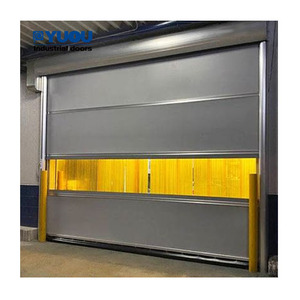 Cảm ứng địa từ tự động cổng điện cuộn lên Con lăn cửa cuốn tốc độ cao cho nhà máy xe nâng - Product Image 6