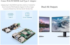 Aismartlink Kit Mini-Computer multifunzione All-in-One compatibile con Raspberry Pi 5, Pi5 PCIe Box - Product Image 6