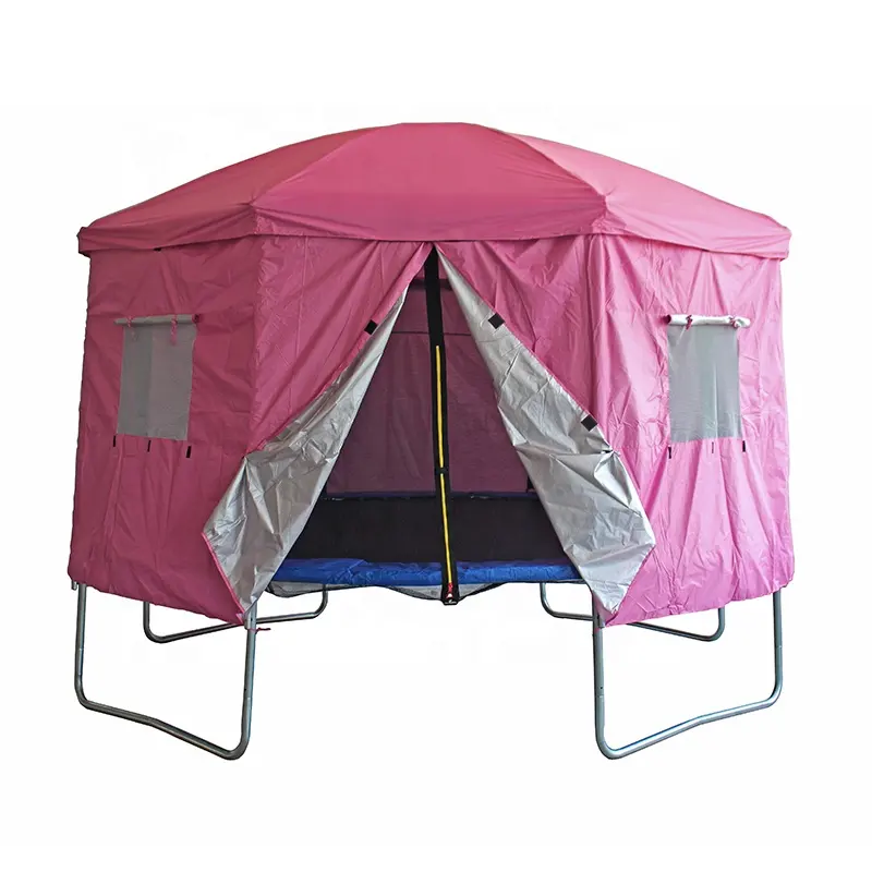 Groothandel Op Maat Kleur Stabiele Kwaliteit Trampoline Tent Voor 8ft 10ft 12ft Tuin Trampoline Park